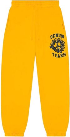 Denim Tears Denim University Sweatpants Yellow SS25BAS10401877