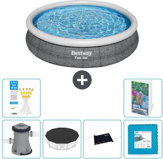 Bestway Piscina Bestway Fast Set Redonda - 366x76 Cm - 7-piezas S273