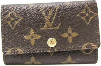 Louis Vuitton Pre-owned Fabric key-holders - Dames - Vintage Accessoires - Bruin - ONE Size - Vintage