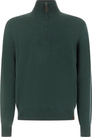 Jacob Cohen Lupetto c/zip - - Knitwear - Uomo - Verde - S