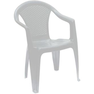 Progarden Sillon Resina Kora Blanco