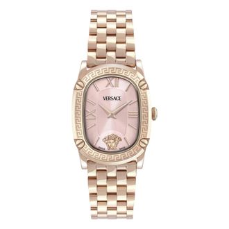 Versace Elegant Bracelet Watch - Dames - Accessoires - Roze - Maat: ONE Size