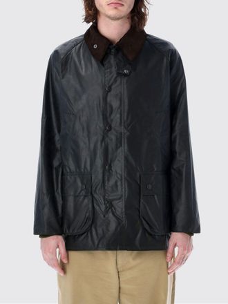 Barbour Giacca Bedale in cotone cerato con colletto in velluto a coste