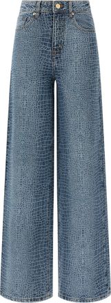 Self Portrait Cotton Jeans Womens
