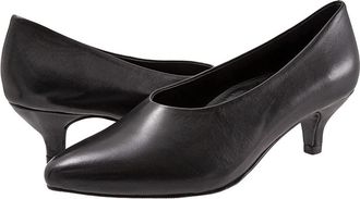 Trotters Kimber High Womens Heels Black : 10.5 N (AA), Leather