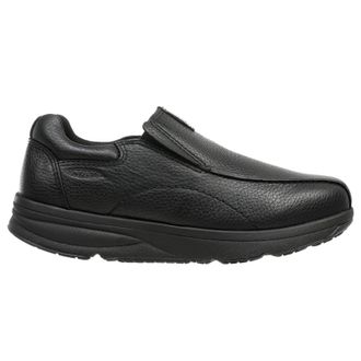 Mbt Tabaka Leather Mens Slip On Shoes - Black - Size:UK 10.5