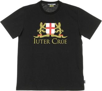 Iuter T-Shirts, male, Black, Size: XL Black Mens Tee Shirt