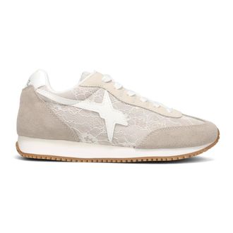 W6YZ Sneakers, female, Beige, Size: 11 US Sneakers