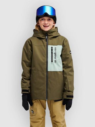 Quiksilver Sycamore Kids Chaqueta verde