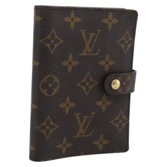 Louis Vuitton Pre-owned Day Planner Cover - Dames - Pre-owned - Bruin - Maat: ONE Size