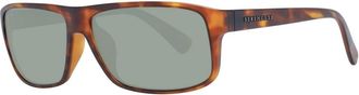 Serengeti Eyewear Bruine Unisex Zonnebril Gepolariseerd Rechthoekig - Heren - Zonnebrillen - Bruin - ONE Size - Accessoires