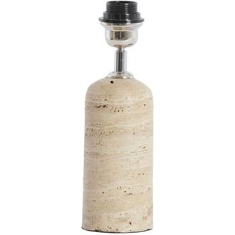 Light & Living Light & Living - L&aacute;mpara De Mesa - Malakai - Beige - Piedra - &Oslash;