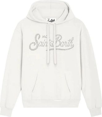 MC2 Saint Barth Womens Sweatshirt With Rhinestones