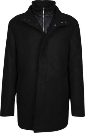 Karl Lagerfeld Cappotto Basic - - Coats - Uomo - Nero - XL