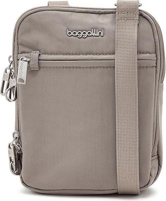 Baggallini Securtex Anti-theft Mini Everything Crossbody Cross Body Womens Handbags Moonrock, Nylon