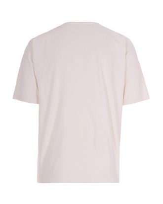Diesel Flocked Oval D Logo T-Shirt - Ivory