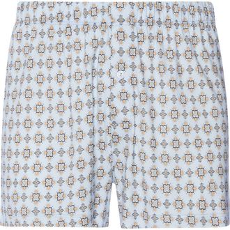 Hanro Fancy Jersey Cotton and TENCEL Boxers in Pumpkin Ornaments at Nordstrom, Size Xx-Large