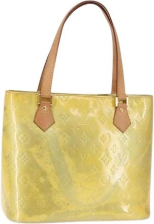 Louis Vuitton Pre-owned Tote Bags, female, Yellow, Size: ONE SIZE Pre-owned Vintage Tote Bag