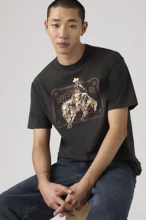 Levi's Graphic Vintage Fit Tee - Uomo - 2XL - Nero / Jet Black