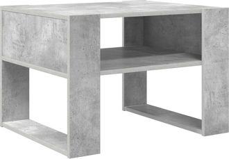 vidaXL Tavolino Da Salotto Grigio Cemento 66 X 53 X 45 Cm Vidaxl