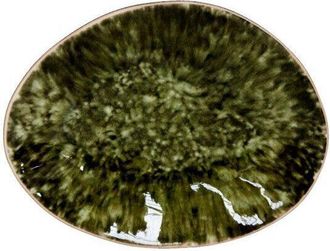 Costa Nova Ovaler Brotteller Riviera Leaf Forest (6 Stück)