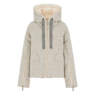 Khrisjoy Dames, Jassen, Beige, Maat: XS Katoen