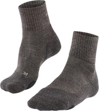 Falke TK2 Explore Wool Short Hiking Socks in Smog at Nordstrom, Size Medium