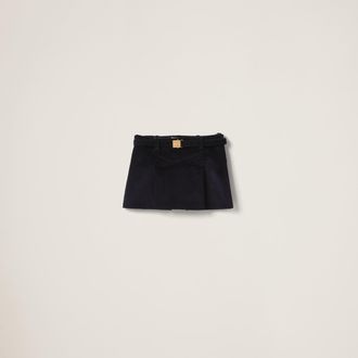 Miu Miu Corduroy miniskirt