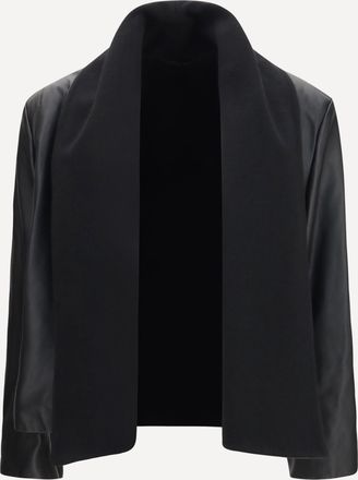 Toteme Scarf Leather Jacket Female 36