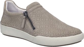 Josef Seibel Claire Side Zip Sneaker in Gray at Nordstrom, Size 10-10.5Us