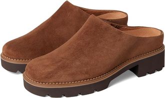 Vionic Fairfax Womens Slippers Hazelnut Brown Waxed Suede : 9.5 M