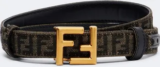 Fendi FF Zucca reversible belt