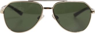 Dolce & Gabbana Aviator Zonnebril - Dames - Zonnebrillen - Grijs - ONE Size - Accessoires