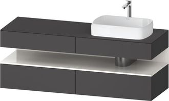 Duravit Duravit Qatego Consola Mueble Bajo Lavabo, 2 Extensiones, 2