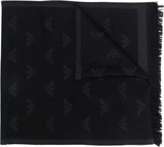 Emporio Armani Grijze Sjaal Collectie - Heren - Sjaals - Grijs - ONE Size - Accessoires