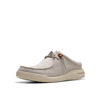 Clarks Womens Driftlite Surf Boat Shoe, Light Grey Textile, 9.5 UK