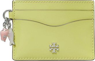 Tory Burch Emerson Charms Slim Leather Card Case