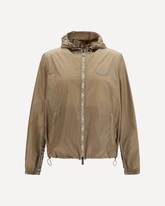 Burberry Newport nylon Hooded Jacket Male XL