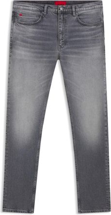HUGO BOSS Grey extra-slim-fit jeans in stretch denim