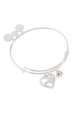 Alex and Ani Wife Bangle Bracelet in Silver at Nordstrom