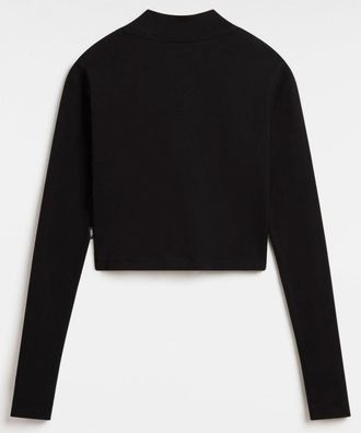 Vans T-Shirt VANS, Damen, Gr. XL, schwarz (program blac), Obermaterial: 100% Baumwolle, Rundhals, Shirts T-Shirt