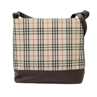 Burberry Pre-owned Cross Body Bags, female, Beige, Size: ONE SIZE Pre-owned Vintage Shoulder Bag