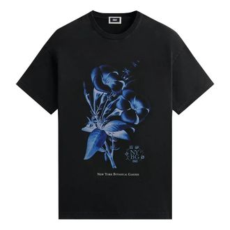 Kith SS24 x New York Botanical Garden Allamenda Vintage T-Shirt Black KHM032115-001