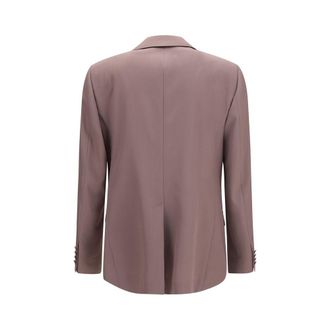 Dolce & Gabbana Wool Poplin Blazer - Brown