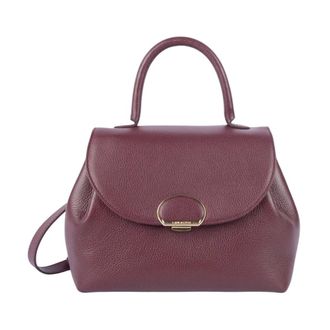 Lancaster Milano Pia Handtas - Dames - Tassen - Rood - Maat: ONE Size Katoen