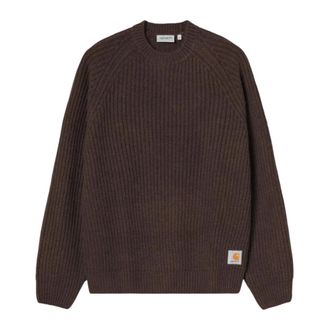 Carhartt Work in Progress Firth Trui - Heren - Truien - Bruin - Maat: M Wol