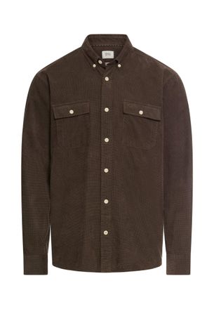 Camel Active Langarmhemd CAMEL ACTIVE, Herren, Gr. 4XL, N-Gr, schwarz braun, Web, Obermaterial: 100% Baumwolle, unifarben, regular fit taillenbedeckt, ohne Ausschn