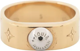 Louis Vuitton Metal Band Ring (Pre-Owned)
