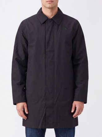 The North Face Knee-Length Waterproof Trench Coat with Classic Collar