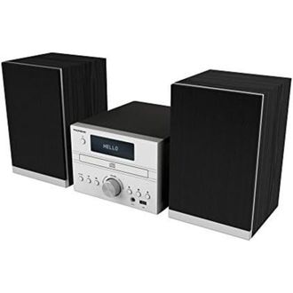 Thomson Microcadena De M&uacute;sica Bluetooth Thomson Con Tecnolog&iacute;a Bass Boost microcadena Con Bluetooth. Reproductor De Cd, Mp3. Entrada Usb Y Aux In. Conexi&oacute;n Bl